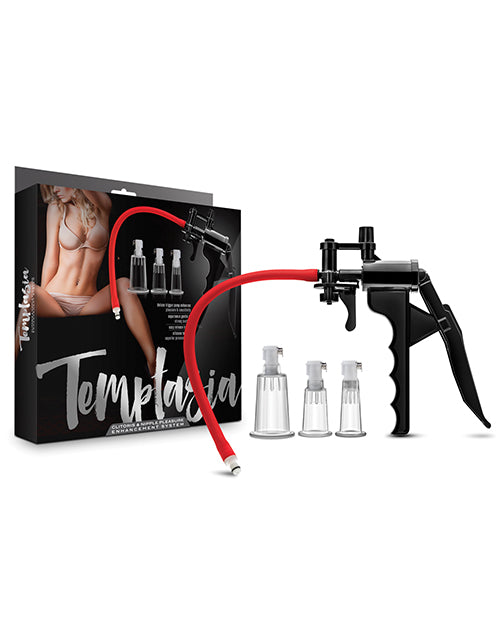Blush Temptasia Sistema de bomba para mejorar el placer del clítoris y los pezones