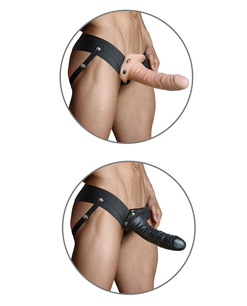 Blush Dr. Skin 6" Double gode creux - Vanille