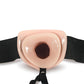Blush Dr. Skin 7" Hollow Strap On - Vainilla