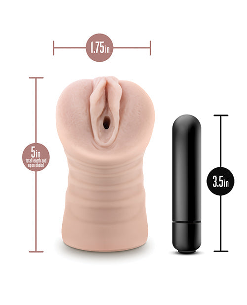 Masturbador femenino Blush EnLust con bala vibradora - Ayumi