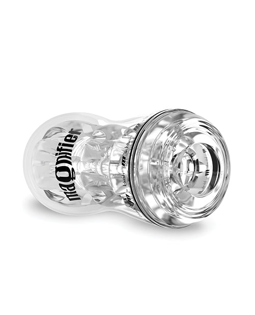 Estimulador con lubricación automática Soft And Wet Magnifier - Transparente