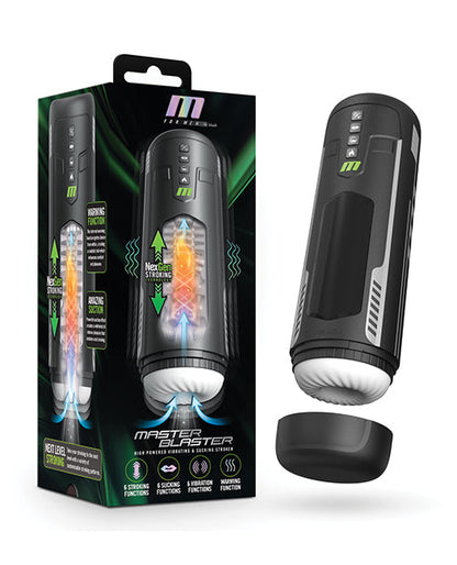 M for Men Master Blaster Masturbateur automatique masculin Noir