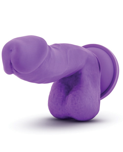 Grand gode Ruse Blush | Grand gode violet juteux | Gode à ventouse | Meilleur gode
