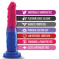 Dildo de orgullo bisexual Blush Avant P8 - Amor