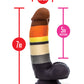 Dildo Blush Avant P9 Orgullo Oso - Multicolor