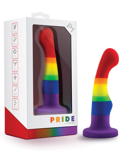 Blush Avant P1 Dildo de silicona Gay Pride - Libertad