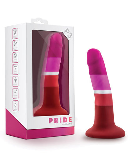 Blush Avant P3 Dong de Silicona Orgullo Lésbico - Belleza