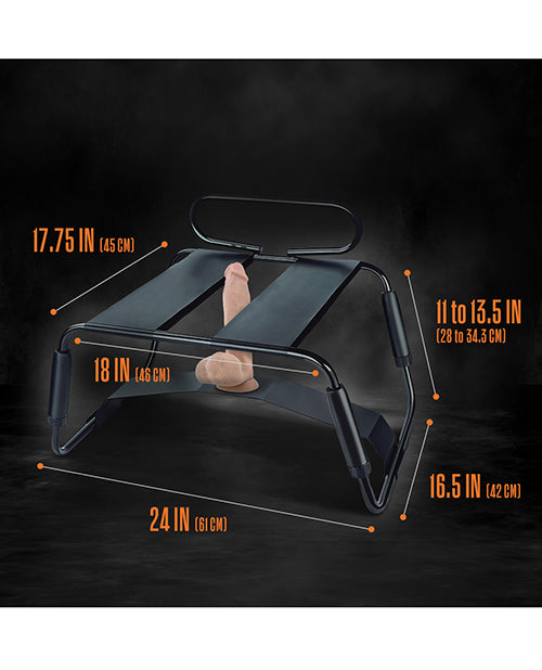 Fauteuil Sexuel Blush Temptasia Surrender - Noir