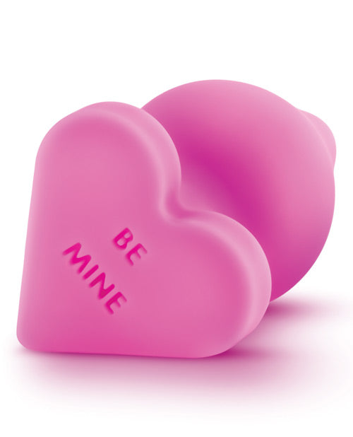 Blush Play With Me Naughty Candy Heart Be Mine Plug – Rose