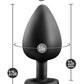 Blush Temptasia Plug Annal avec Bijou Grand Modèle - Noir