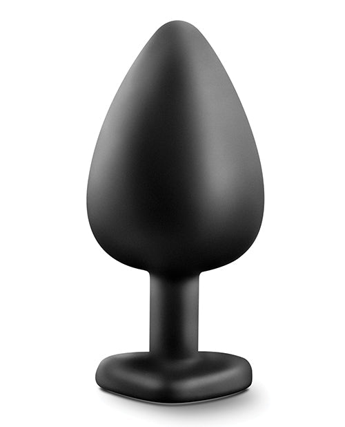 Blush Temptasia Plug Annal avec Bijou Grand Modèle - Noir