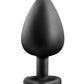 Blush Temptasia Plug Annal avec Bijou Grand Modèle - Noir