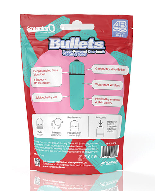 Vibreur Balle Screaming O 4B - Kiwi