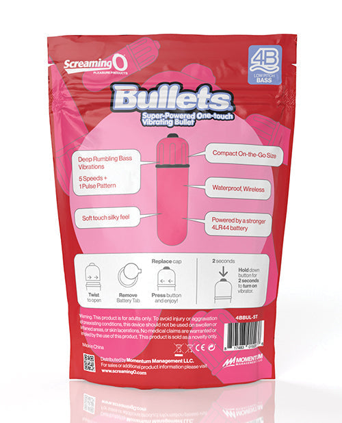Screaming O 4B Bullet - Fraise