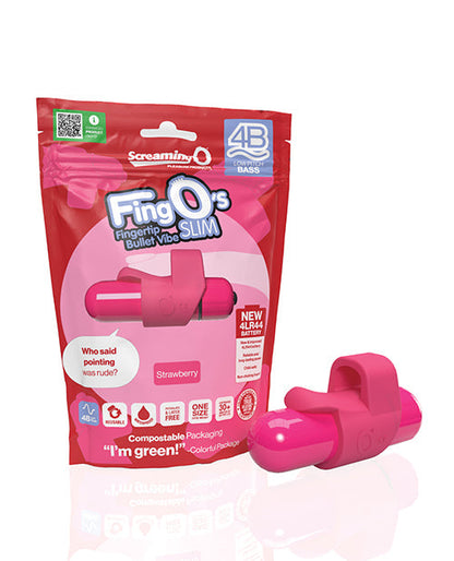 Screaming O 4B FingO Slim - Fraise