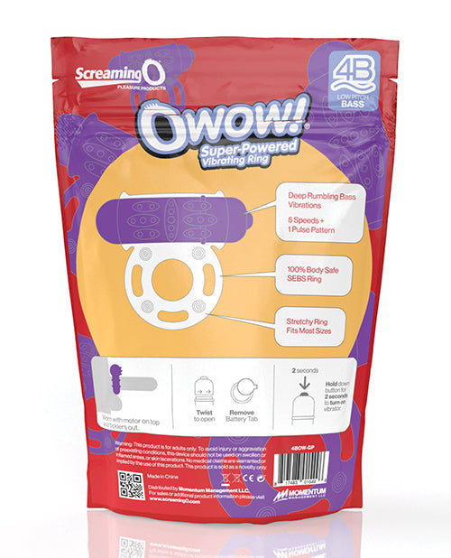 Screaming O 4B OWow - Raisin