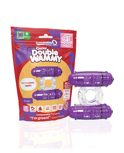 Screaming O 4T Double Wammy - Raisin