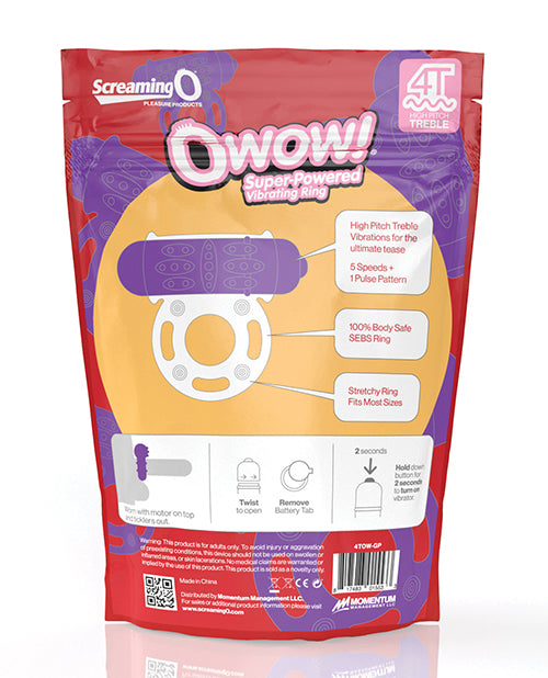 Screaming O 4T OWow - Raisin