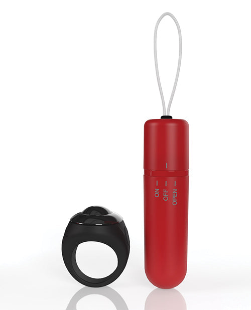 Vibrador Panty Screaming O My Secret 4T con Control Remoto - Rojo