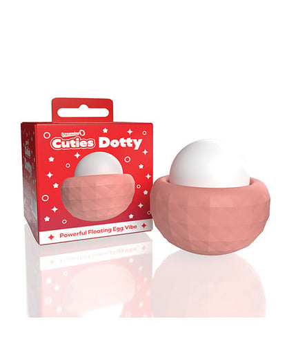 Vibromasseur œuf à pois Cuties de Screaming O - Rose poudré