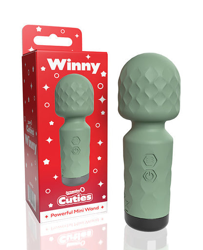 Mini-baguette vibrante Screaming O Cuties Winny - Vert sauge
