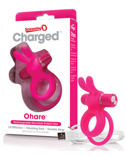 Mini Vibreur Screaming O Charged Ohare Vooom - Rose