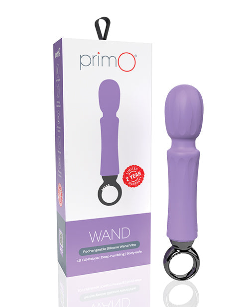 Vibromasseur point G Screaming O | Vibromasseur baguette PrimO | Rechargeable léger Lilas | Meilleur vibromasseur pour femmes