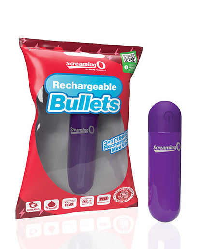 Screaming O Bullets Rechargeables - Violet