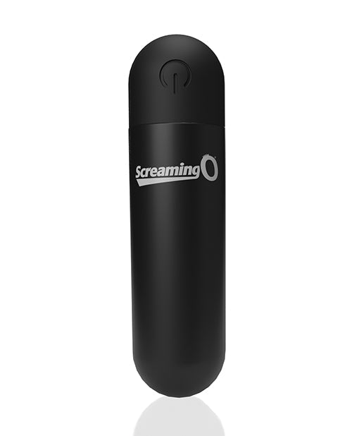 Vibrador bala recargable Soft Touch de Screaming O - Negro