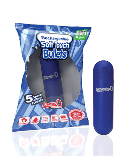 Bala recargable Screaming O Soft Touch - Azul