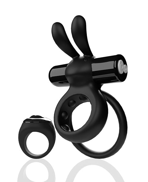 Bague vibrante télécommandée Screaming O Ohare - Noire