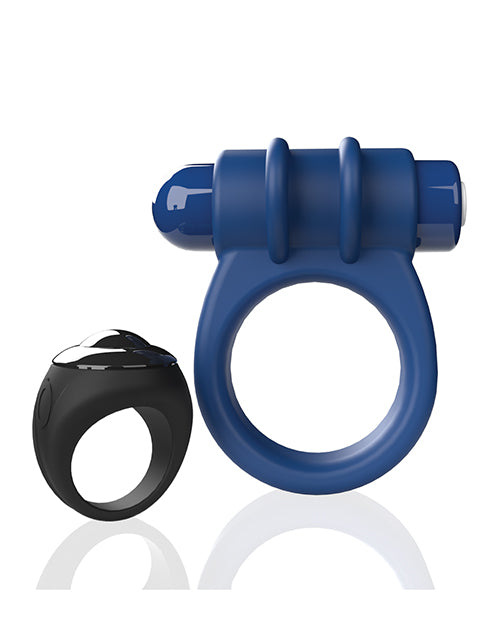 Bague vibrante Screaming O Switch télécommandée – Bleue