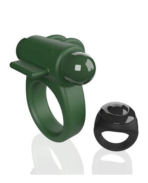 Anneau vibrant télécommandé Screaming O Switch - Vert