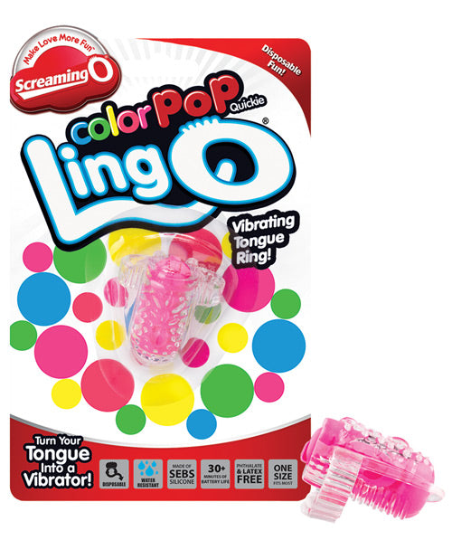 Screaming O Color Pop Quickie LingO - Rosa