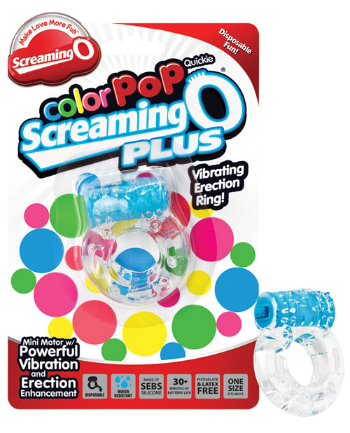 Screaming O Color Pop Quickie O Plus - Azul