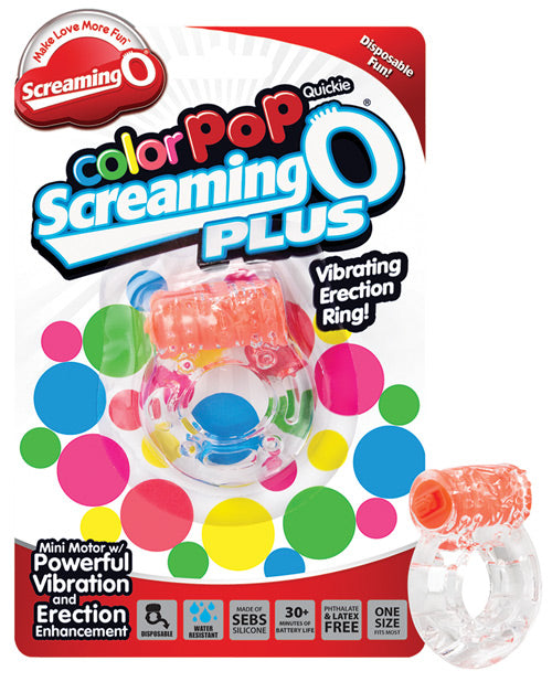Screaming O Color Pop Quickie O Plus - Naranja