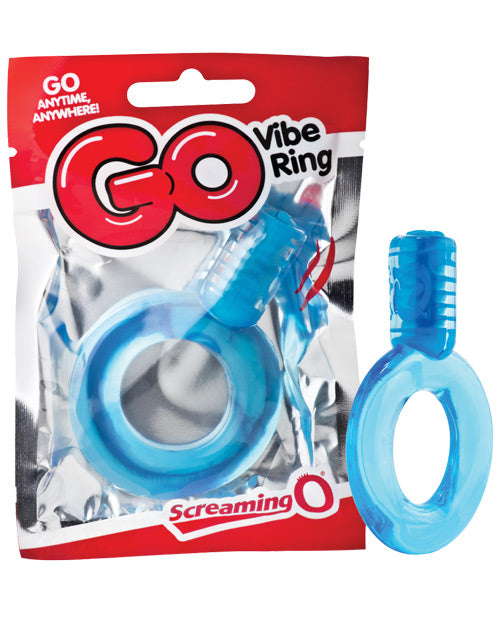 Anneau vibrant Screaming O GO - Bleu
