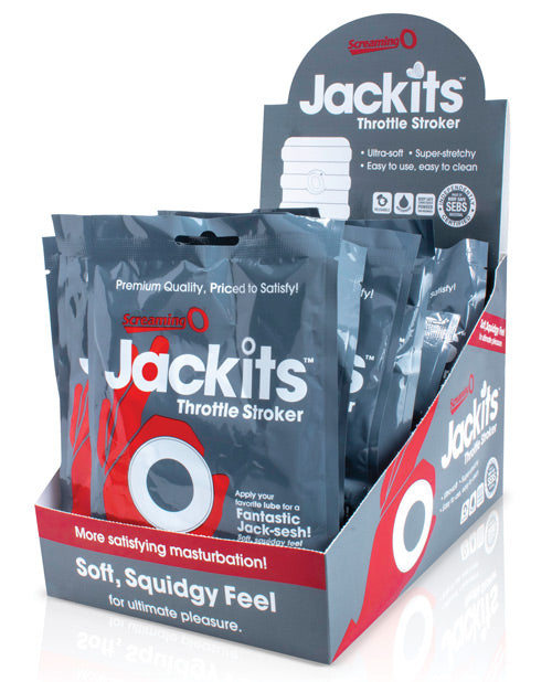 Screaming O Jackits Throttle Stroker - Transparente