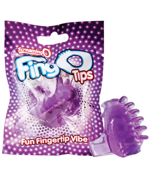 Screaming O FingO Tips - Violet