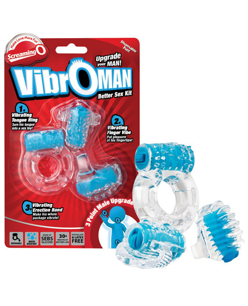 Screaming O VibrOMan - Bleu