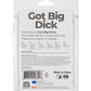 Got Big Dick, Lot de 3 anneaux péniens - Noir
