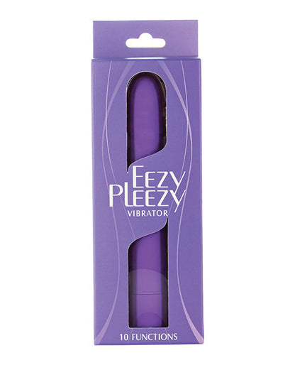 Vibreur pour clitoris Easy Pleezy | 10 vitesses, en silicone, violet | Meilleur vibreur pour femmes