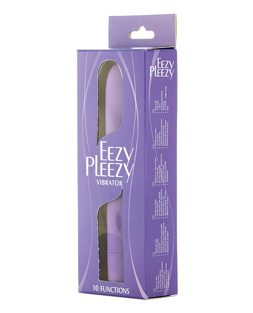 Vibreur pour clitoris Easy Pleezy | 10 vitesses, en silicone, violet | Meilleur vibreur pour femmes