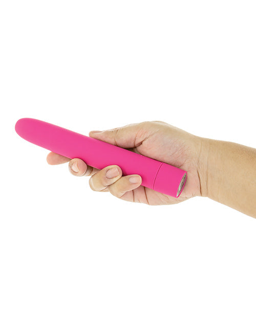Vibromasseur Rose Facile Pleezy | Vibromasseurs Bullet | Silicone 10 Fonctions pour Débutantes | Meilleur Vibromasseur pour Femmes