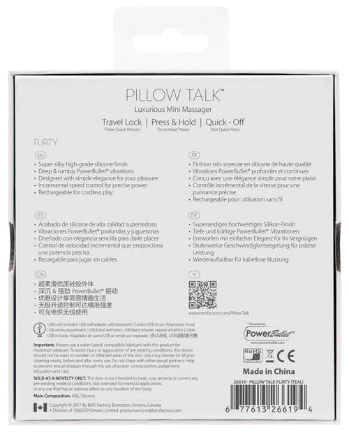 Pillow Talk Flirty Bullet - Sarcelle