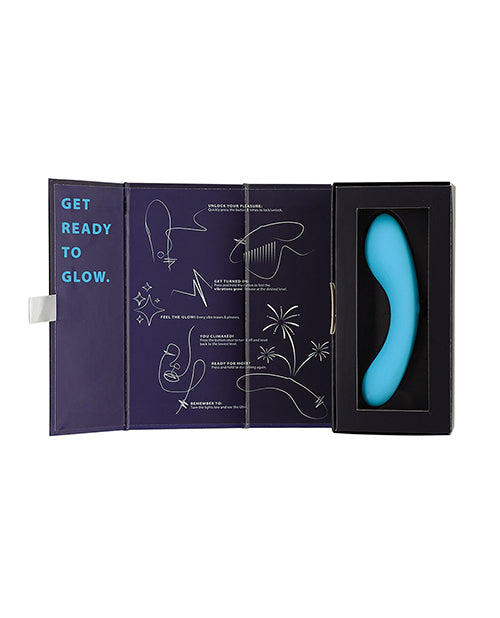 Minivibrador con forma de cisne | Vibrador de punto G que brilla en la oscuridad | Vibrador de clítoris azul | El mejor vibrador para mujeres