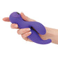 Vibrador Swan Solo G Spot con toque de seda - Morado