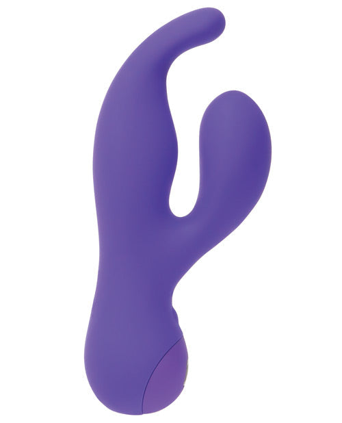 Vibrador Swan Solo G Spot con toque de seda - Morado