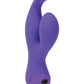 Vibrador Swan Solo G Spot con toque de seda - Morado