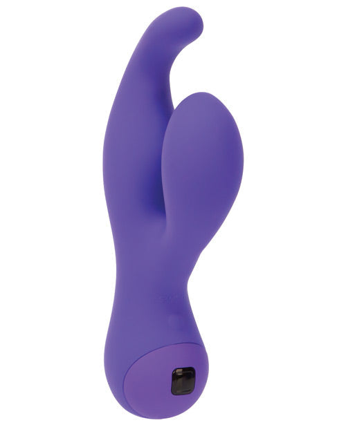 Vibrador Swan Solo G Spot con toque de seda - Morado